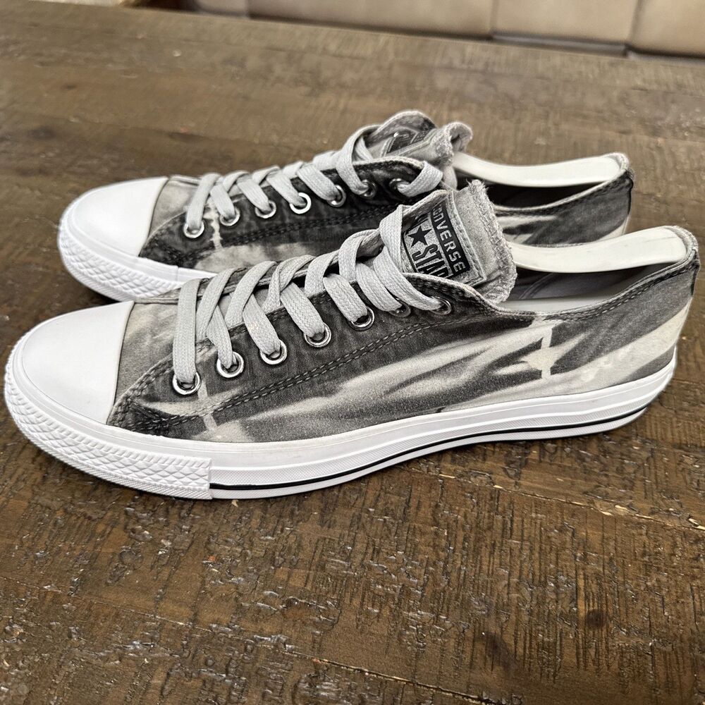 Converse All Star Low Top CAMO Skate Shoes Sneakers Mens 9 Womens 1 1